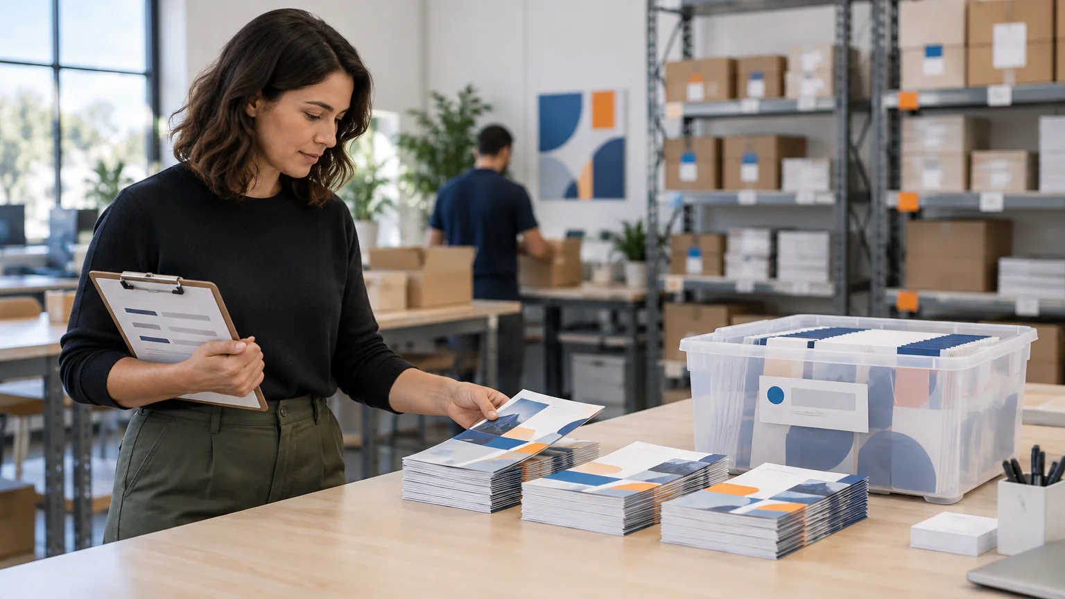 Safety Stock for Brochures and Sales Collateral: How Much Buffer Is Enough?